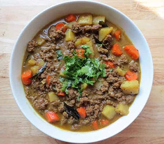 Ragoût de viande hachée (Picadillo) au thermomix