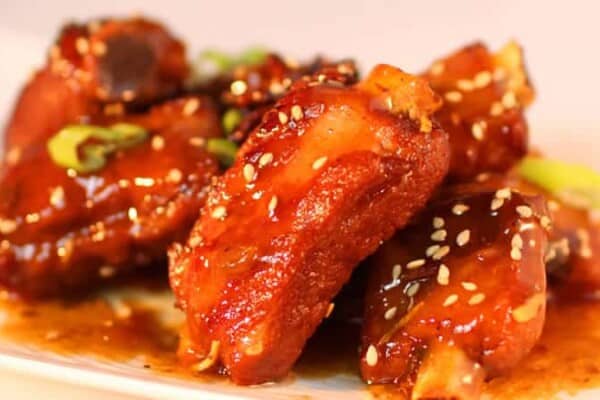 Travers de Porc Aigre Doux Cookeo : Recette Facile et Savoureuse