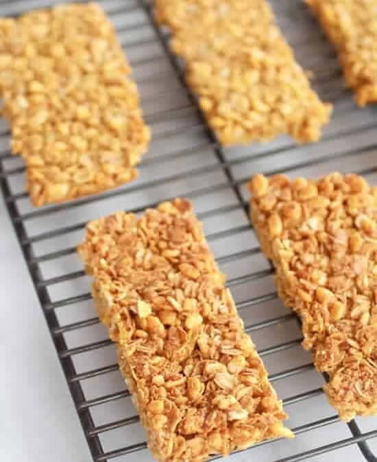 Croquants aux amandes sur pâte sablée thermomix