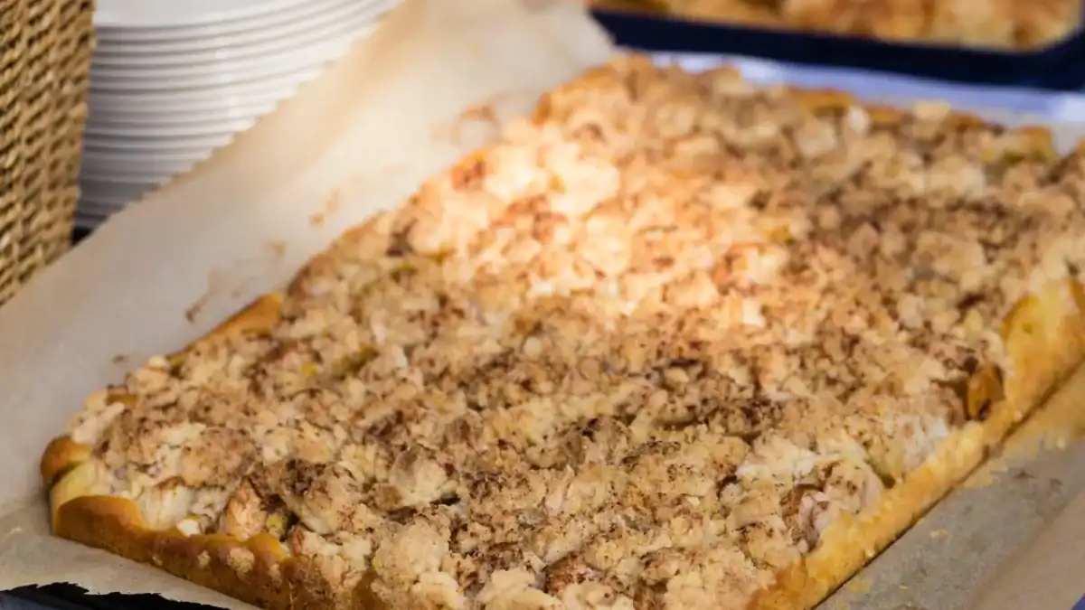 Streusel alsacien au Thermomix