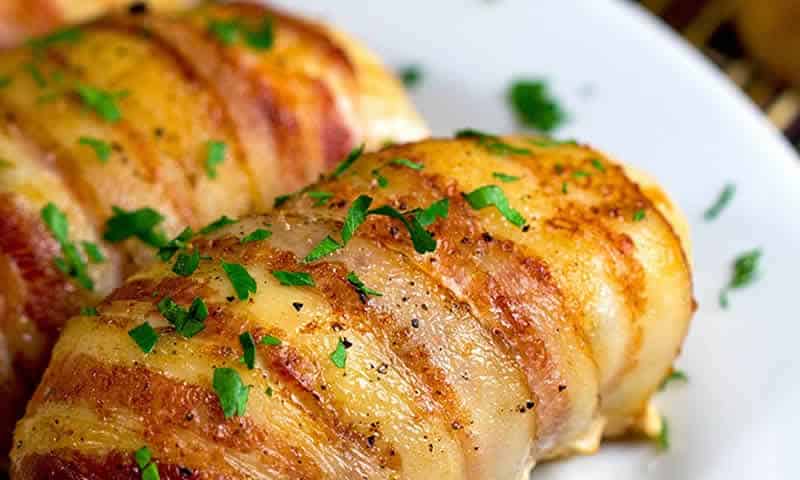 Blanc de poulet farci au Thermomix