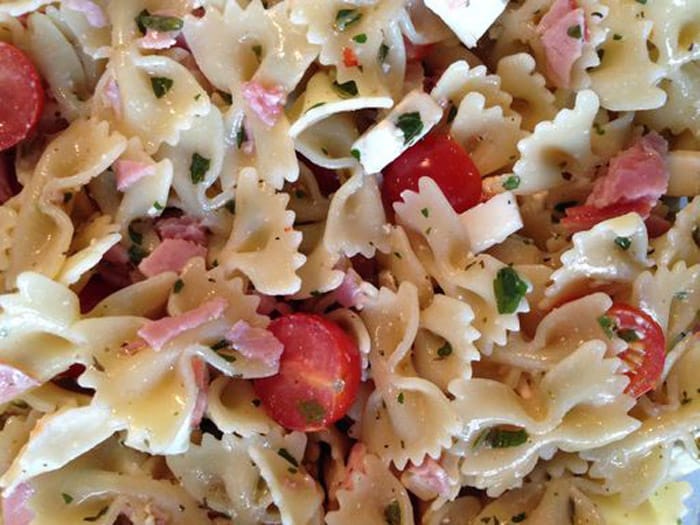 Papillons Tomate et Jambon au Cookeo : Recette Facile Enfants