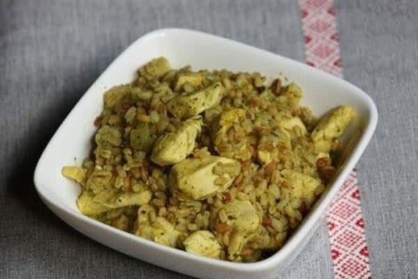 Poulet et Ebly au Boursin au Cookeo