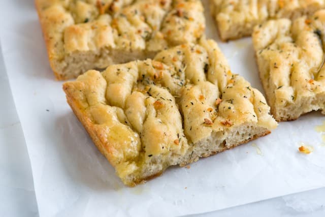 Focaccia au Thermomix