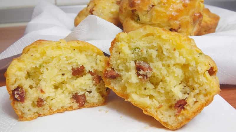 Muffins Salé Lardon au Thermomix – Recette Facile et Rapide