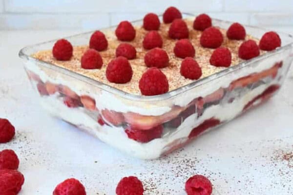 Tiramisu aux Framboises au Thermomix – Recette Facile et Fruitée