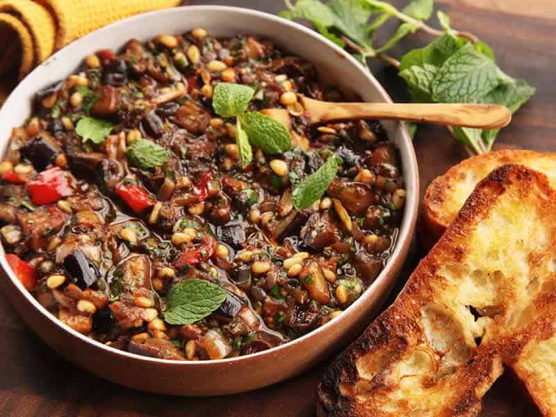 Caponata Sicilienne au Thermomix WW – Ratatouille Légère aux Aubergines
