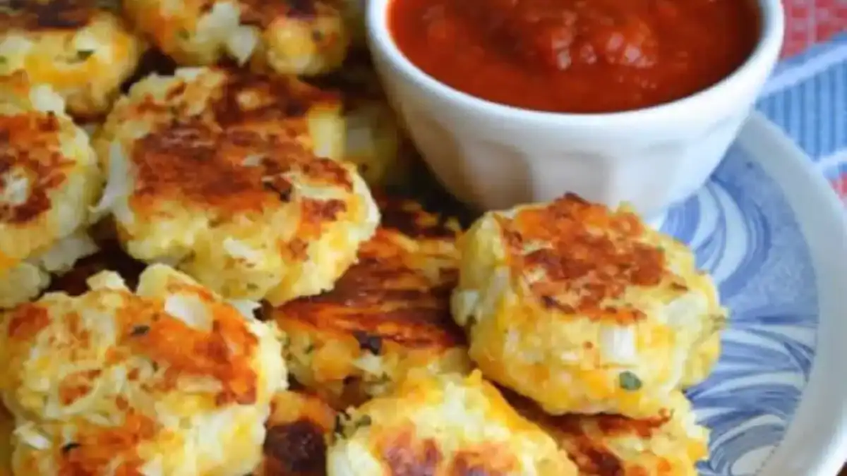 Croquettes de chou-fleur au parmesan au Thermomix