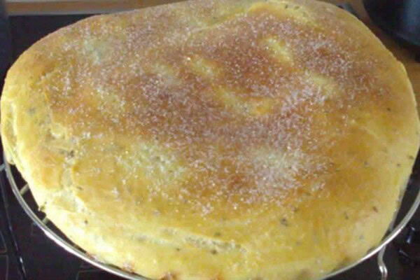 Galette à l'anis au Thermomix : recette facile de brioche provençale