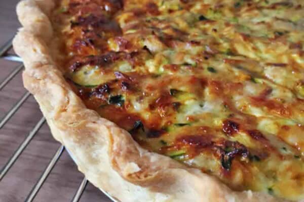 Tarte thon et courgettes au Thermomix : recette facile