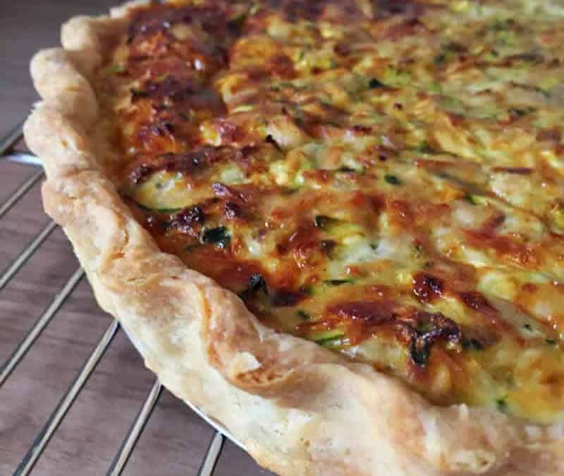 Tarte thon et courgettes au Thermomix : recette facile