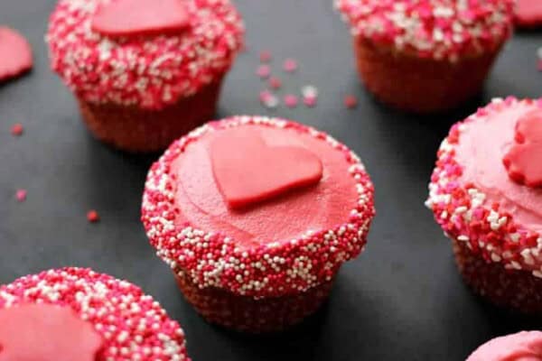 Cupcakes Saint-Valentin au Thermomix : recette romantique