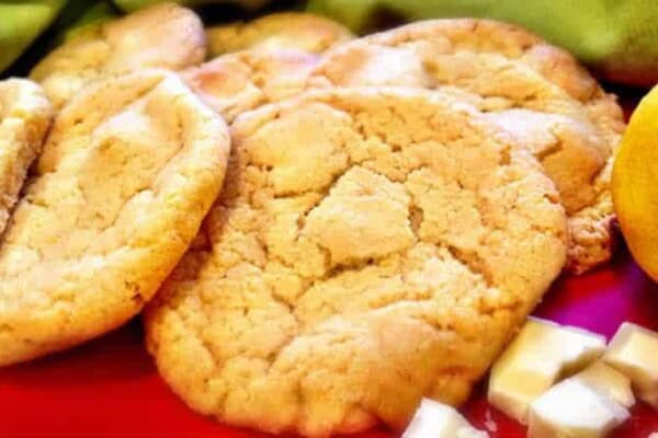Cookie chocolat blanc et citron au Thermomix : recette facile