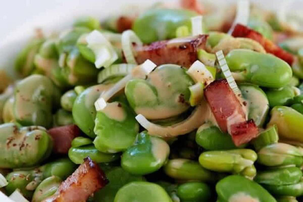 Fèves aux lardons facile au Thermomix : recette rapide