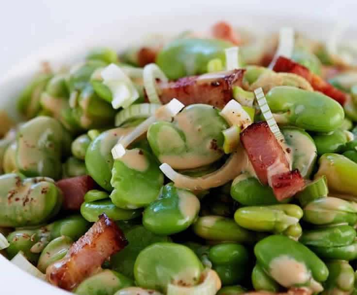 Fèves aux lardons facile au Thermomix : recette rapide