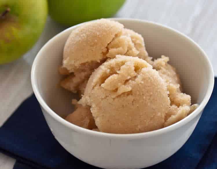 Sorbet pommes cuites au Thermomix : recette facile et originale