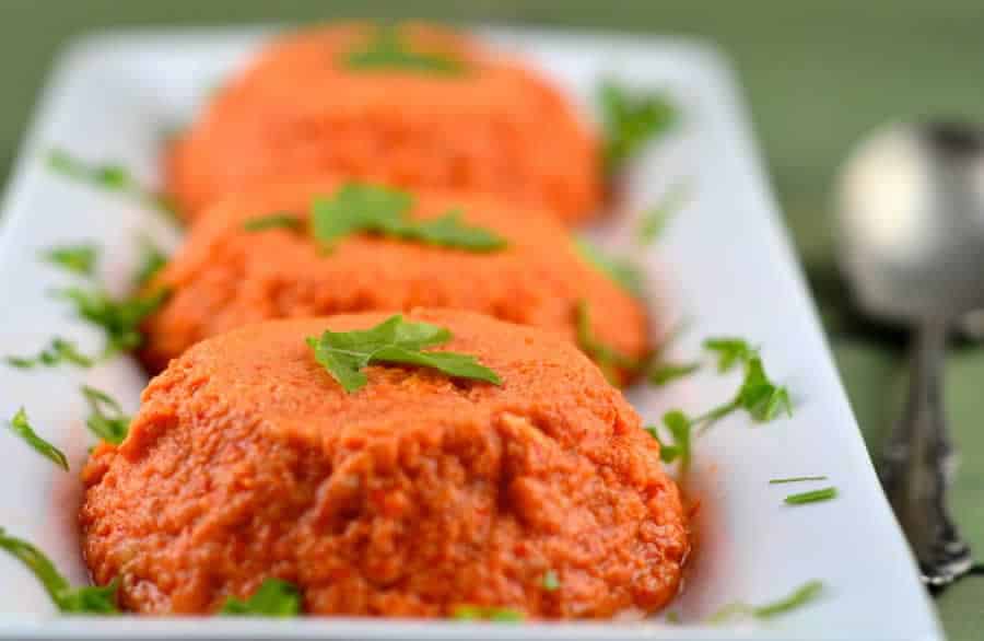 Flans poivron rouge au Thermomix : recette facile et fondante