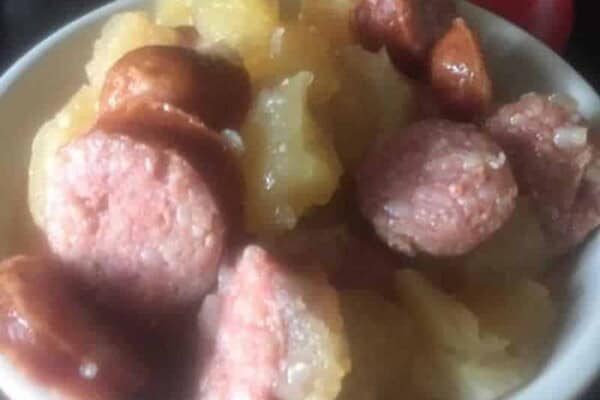 Saucisse aux pommes au Cookeo : recette facile et rapide