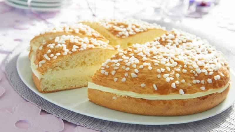 Tarte Tropézienne light au Thermomix : recette allégée facile