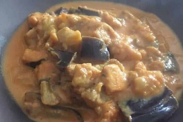 Korma d'aubergine au Cookeo : recette facile au lait de coco