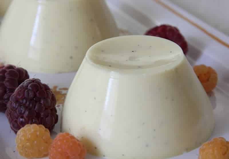 Panna cotta au mascarpone au Thermomix : recette facile et crémeuse
