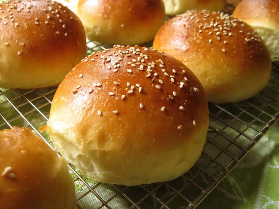 Pain hamburger brioché au Thermomix