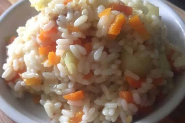 Risotto poireaux carotte au Cookeo : recette facile et crémeuse