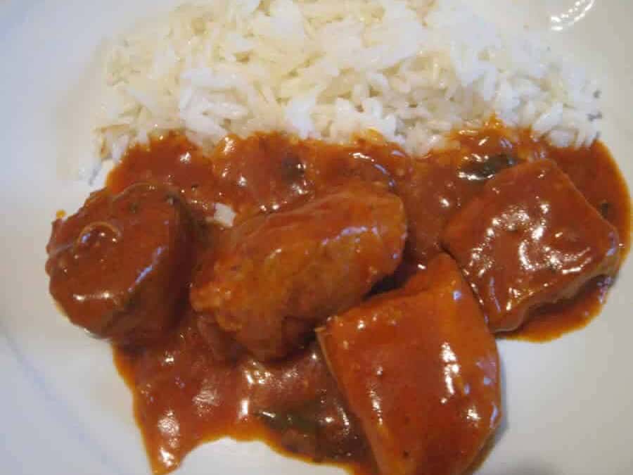 Veau en sauce tomates au thermomix