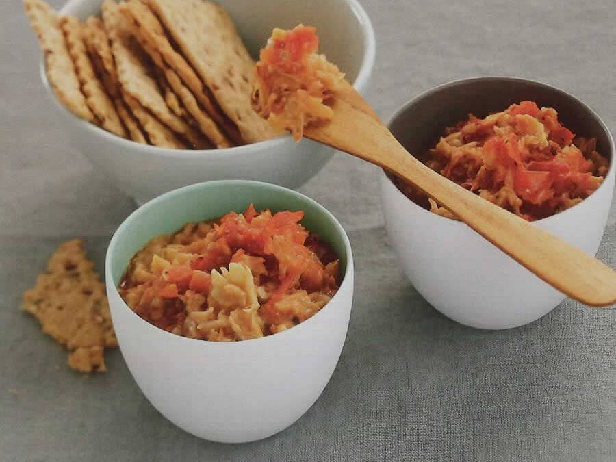 Tartinade d'Artichaut et Tomate au Thermomix : Recette Apéro