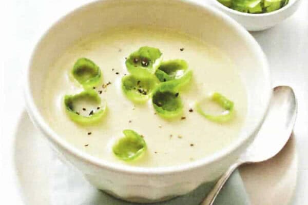 Soupe de Choux de Bruxelles et Pommes de Terre au Thermomix