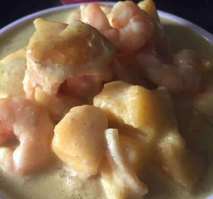 Curry de Crevettes à la Mangue au Cookeo : Recette Facile