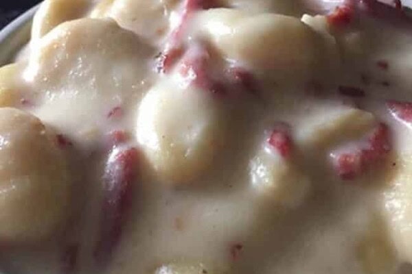Gnocchis crème et bacon au Cookeo : recette facile en 2 minutes