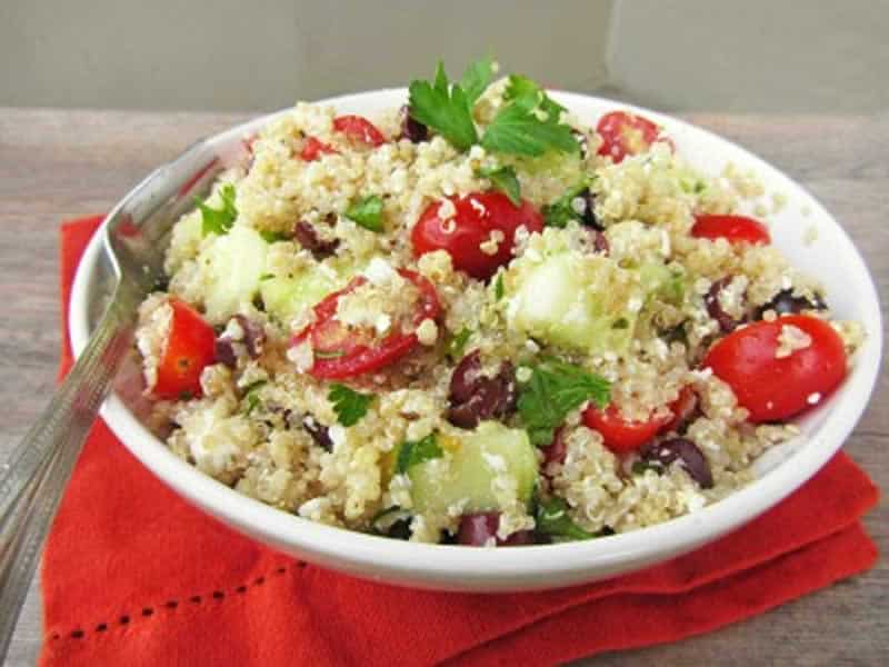Salade de Quinoa aux Légumes et au Thon Weight Watchers (8 SP)