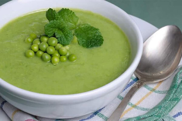 Soupe courgettes et petits pois au Cookeo, légère et rapide