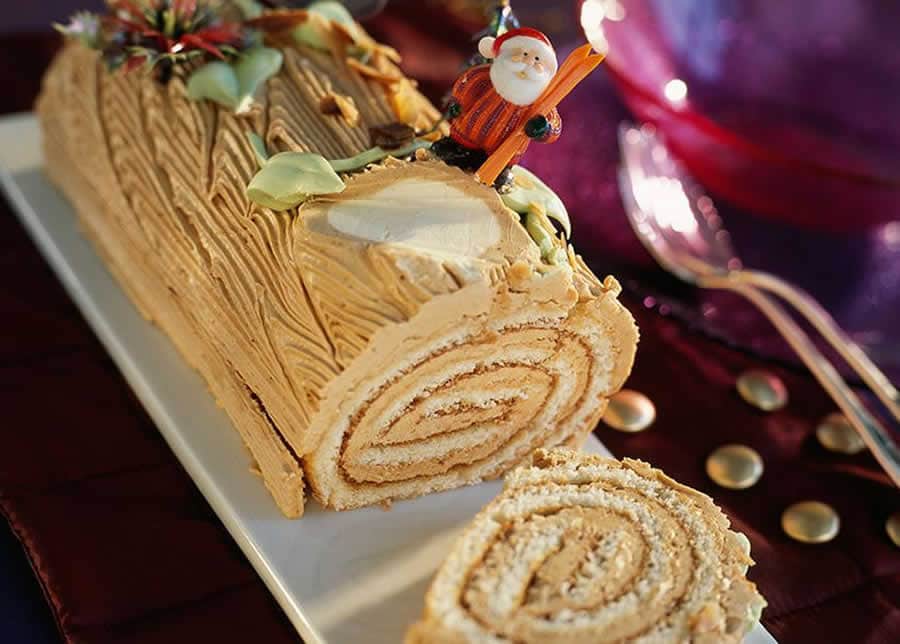 Bûche de Noël au praliné au Thermomix : recette facile et gourmande