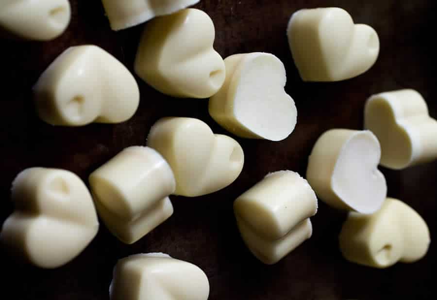 Chocolats blancs fait maison au Thermomix : recette facile