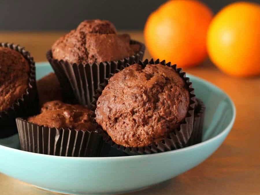 Muffins au chocolat et à l'orange au Thermomix, moelleux et gourmands