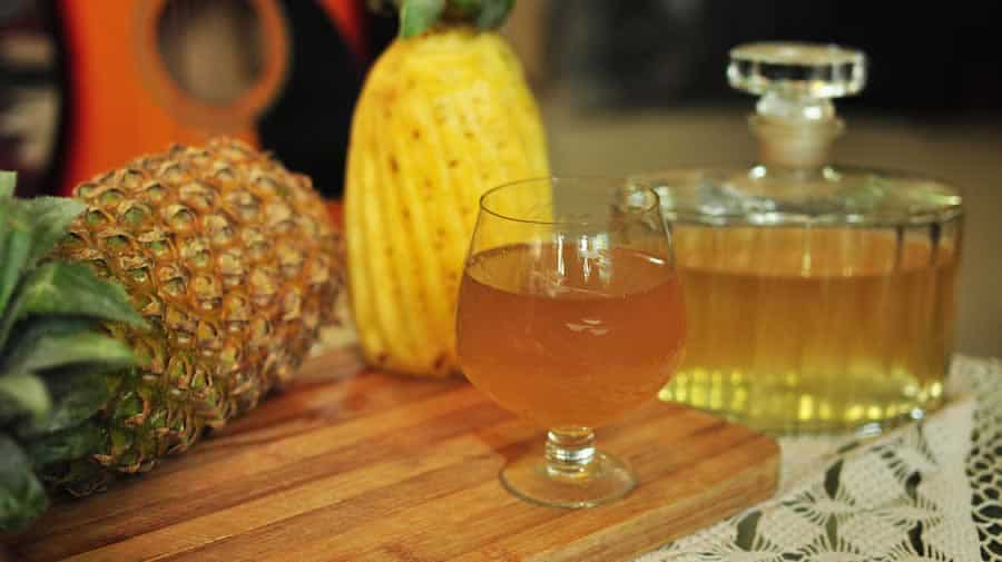 Liqueur d'ananas au thermomix