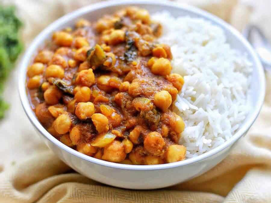 Curry de Pois Chiches au Thermomix – Recette Végane Facile