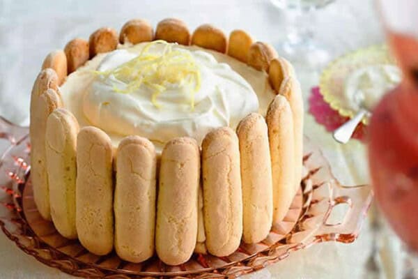 Charlotte aux citrons au Thermomix : Recette Facile et Fraîche
