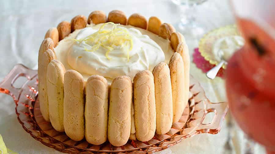 Charlotte aux citrons au Thermomix : Recette Facile et Fraîche