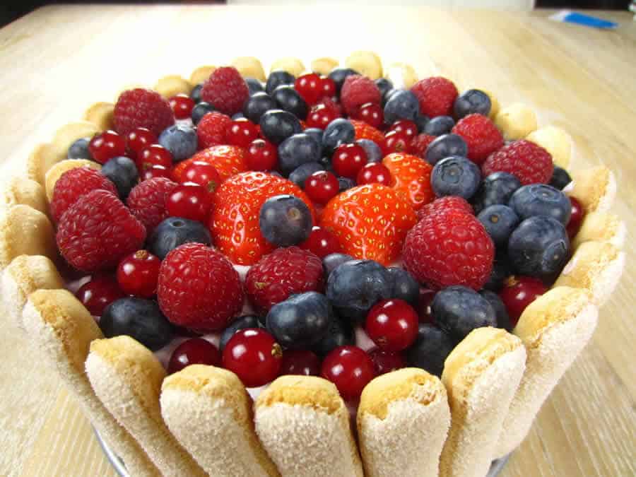 Charlotte aux Fruits Rouges au Thermomix : Dessert de Fête