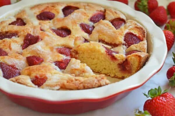 Gâteau aux Fraises au Thermomix – Recette Facile et Moelleuse