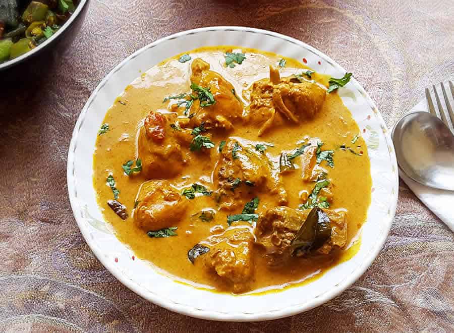 Poulet au curry et lait de coco au Thermomix