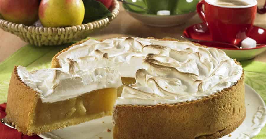 Tarte aux Pommes Meringuée au Thermomix : Recette Gourmande