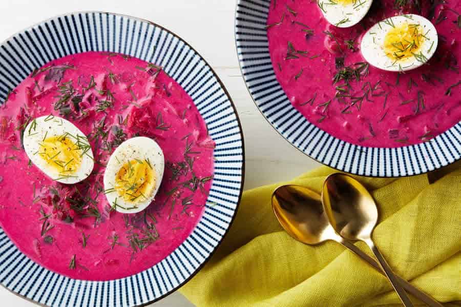 Velouté de Betterave et Concombre au Thermomix : Recette Fraîche
