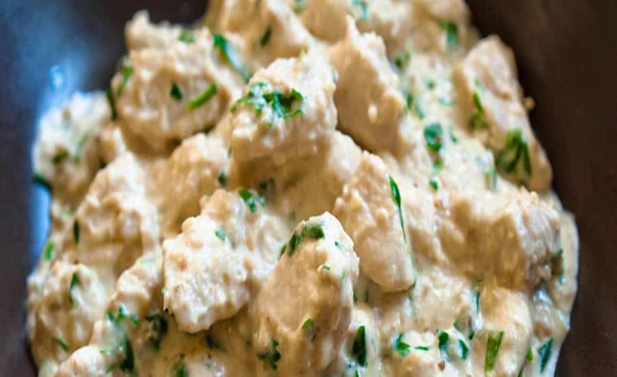 Émincés de Poulet à la crème au Thermomix