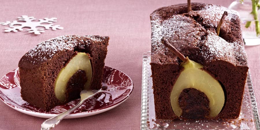 Cake Poires Chocolat au Thermomix – Fondant avec Ganache