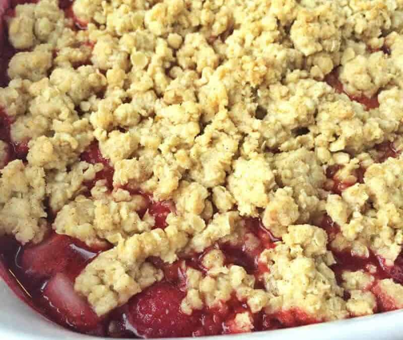 Crumble aux Fraises et Framboises au Thermomix : Recette Facile et Gourmande