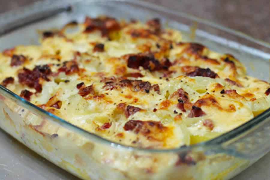 Gratin de Pommes de Terre et Saucisses au Thermomix : la Recette Facile